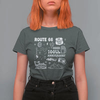 Route Highway 66 100th Anniversary T Shirt For Women The Mother Road Centennial