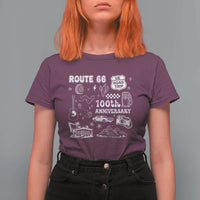 Route Highway 66 100th Anniversary T Shirt For Women The Mother Road Centennial