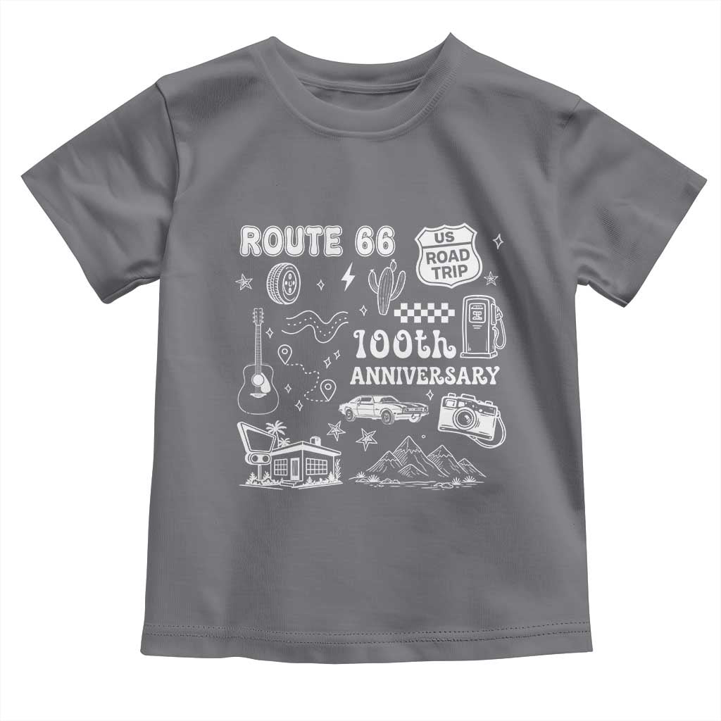 Route Highway 66 100th Anniversary Toddler T Shirt The Mother Road Centennial