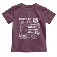 Route Highway 66 100th Anniversary Toddler T Shirt The Mother Road Centennial