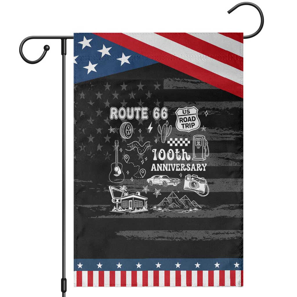 Route Highway 66 100th Anniversary Garden Flag The Mother Road Centennial