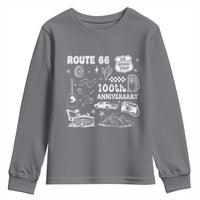 Route Highway 66 100th Anniversary Youth Sweatshirt The Mother Road Centennial