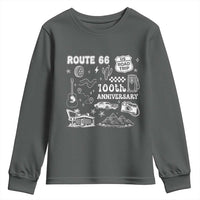Route Highway 66 100th Anniversary Youth Sweatshirt The Mother Road Centennial