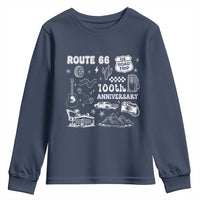 Route Highway 66 100th Anniversary Youth Sweatshirt The Mother Road Centennial