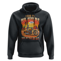 Funny Route Highway 66 Biker Skeleton Hoodie Road To Adventure
