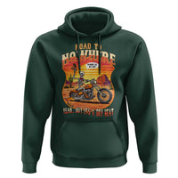 Funny Route Highway 66 Biker Skeleton Hoodie Road To Adventure