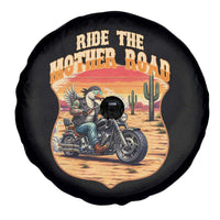 Funny Route Highway 66 Goose Biker Spare Tire Cover Ride The Mother Road