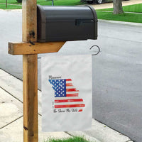 The Show Me State Est 1821 Garden Flag Proud Missourian Gift