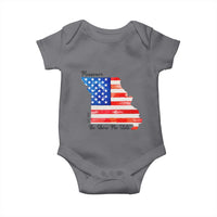 The Show Me State Est 1821 Baby Onesie Proud Missourian Gift