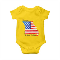 The Show Me State Est 1821 Baby Onesie Proud Missourian Gift