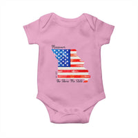 The Show Me State Est 1821 Baby Onesie Proud Missourian Gift