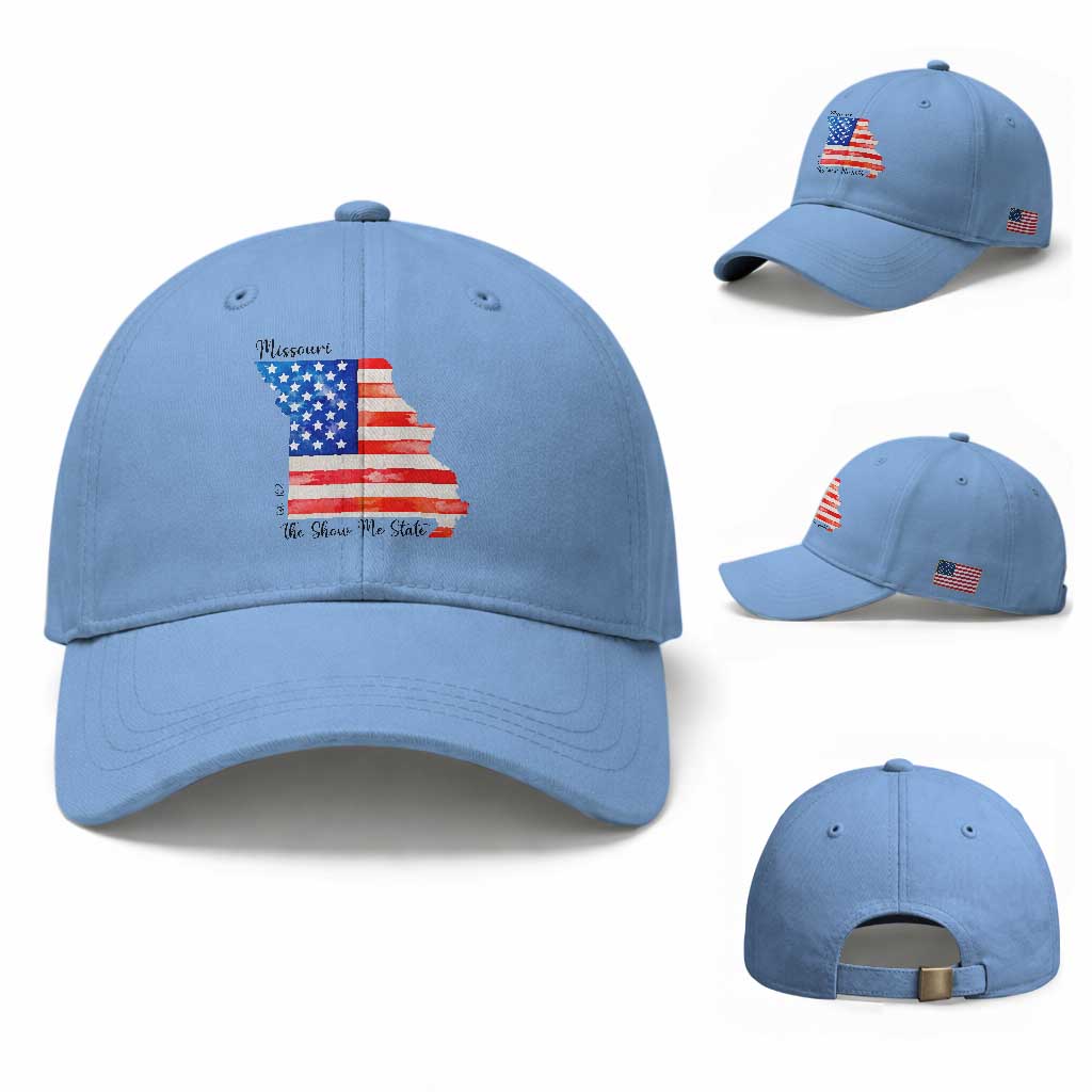 The Show Me State Est 1821 Baseball Cap Proud Missourian Gift