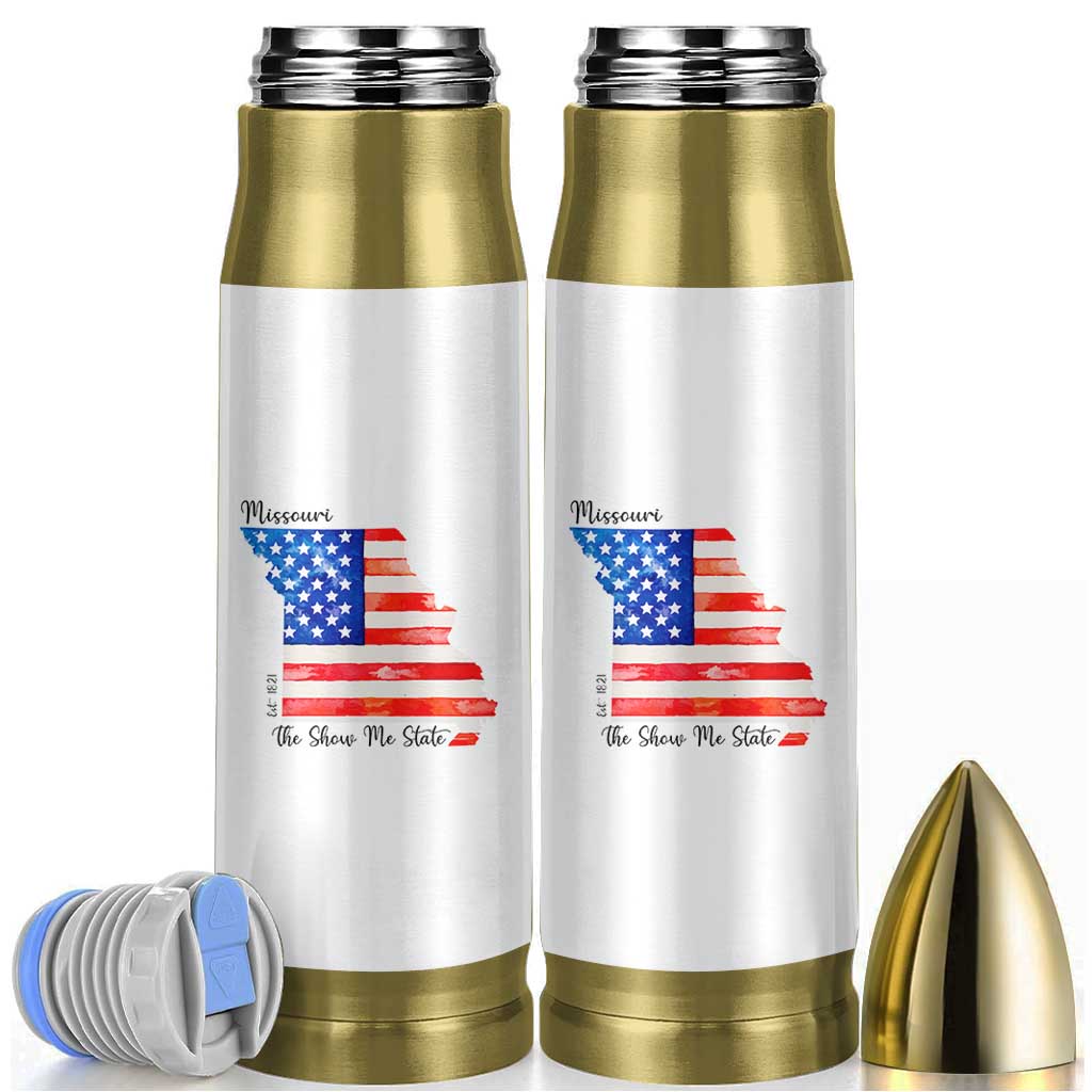 The Show Me State Est 1821 Bullet Tumbler Proud Missourian Gift