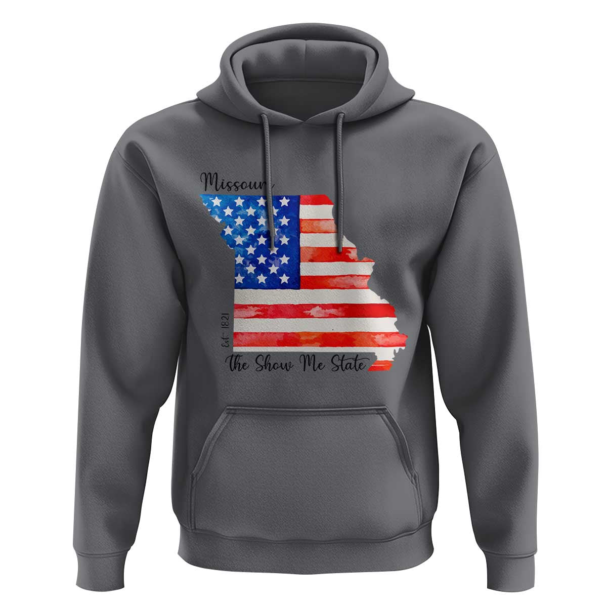 The Show Me State Est 1821 Hoodie Proud Missourian Gift