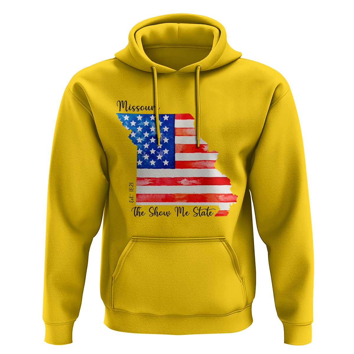 The Show Me State Est 1821 Hoodie Proud Missourian Gift