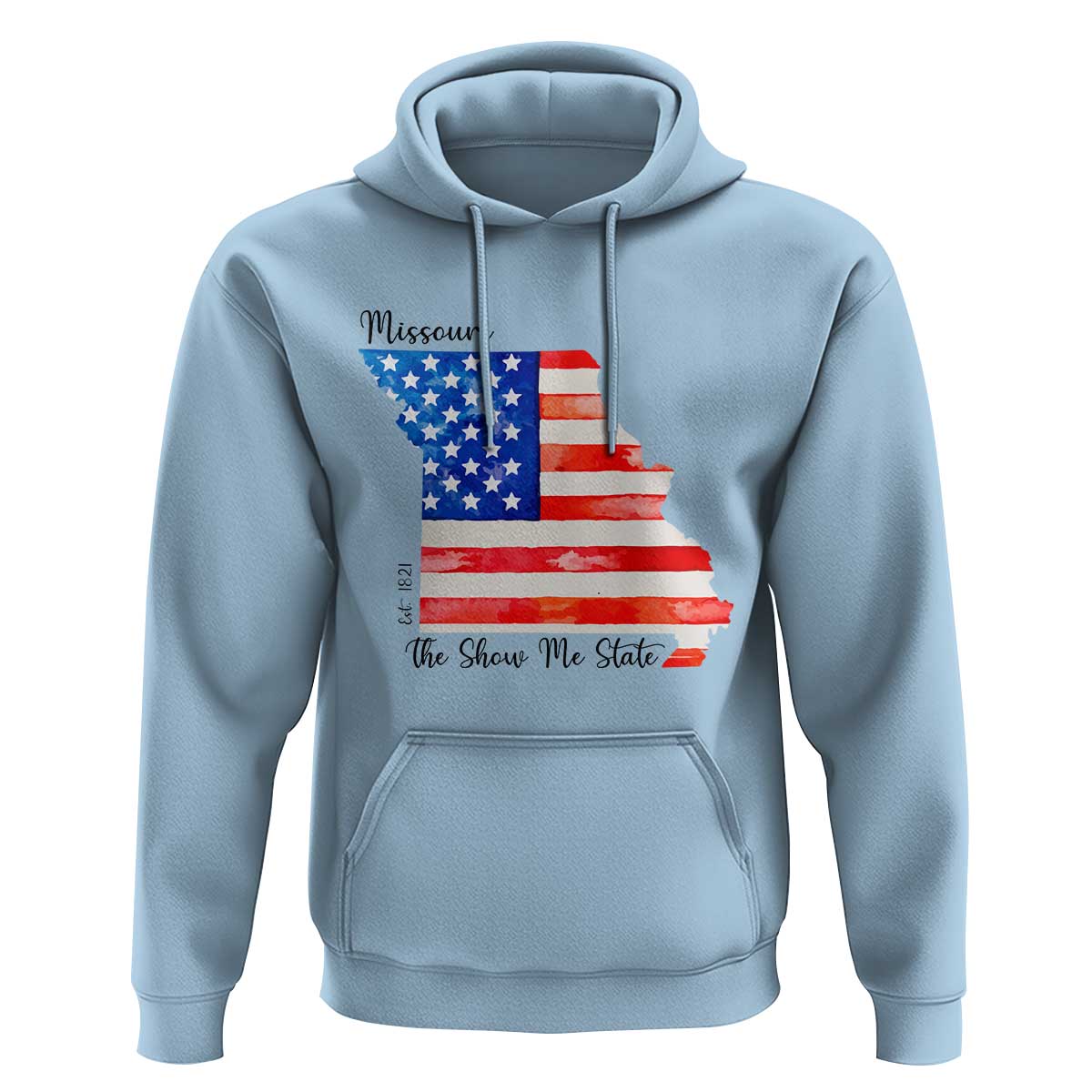 The Show Me State Est 1821 Hoodie Proud Missourian Gift