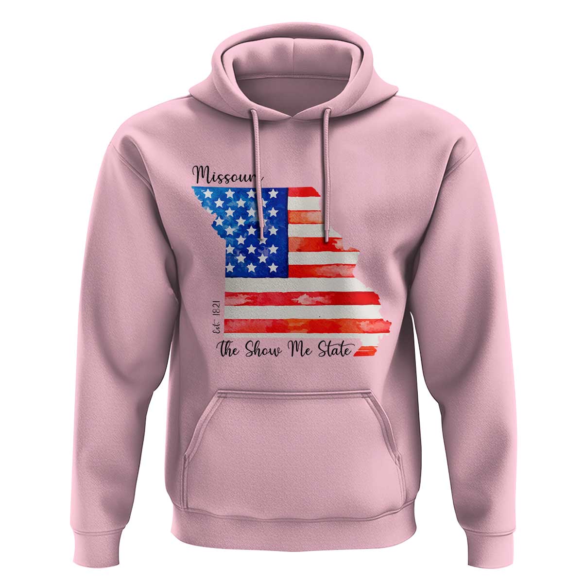 The Show Me State Est 1821 Hoodie Proud Missourian Gift