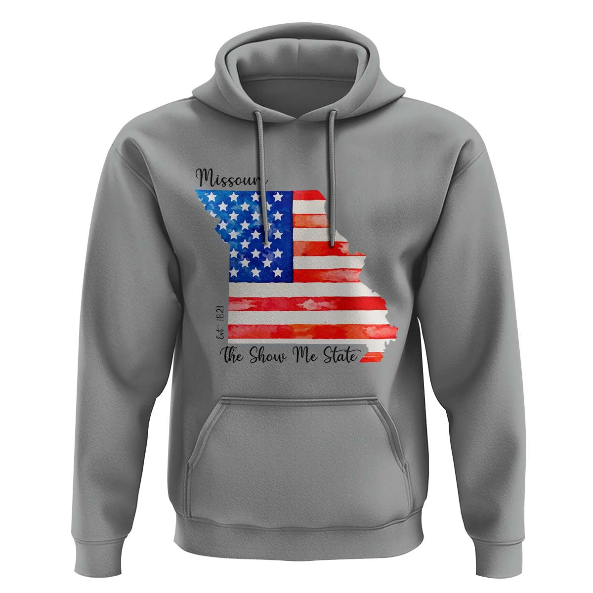 The Show Me State Est 1821 Hoodie Proud Missourian Gift
