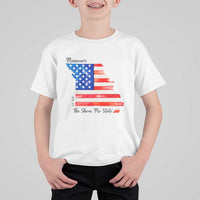 The Show Me State Est 1821 T Shirt For Kid Proud Missourian Gift