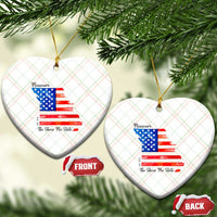 The Show Me State Est 1821 Ceramic Ornament Proud Missourian Gift