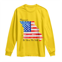 The Show Me State Est 1821 Long Sleeve Shirt Proud Missourian Gift