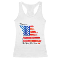 The Show Me State Est 1821 Racerback Tank Top Proud Missourian Gift