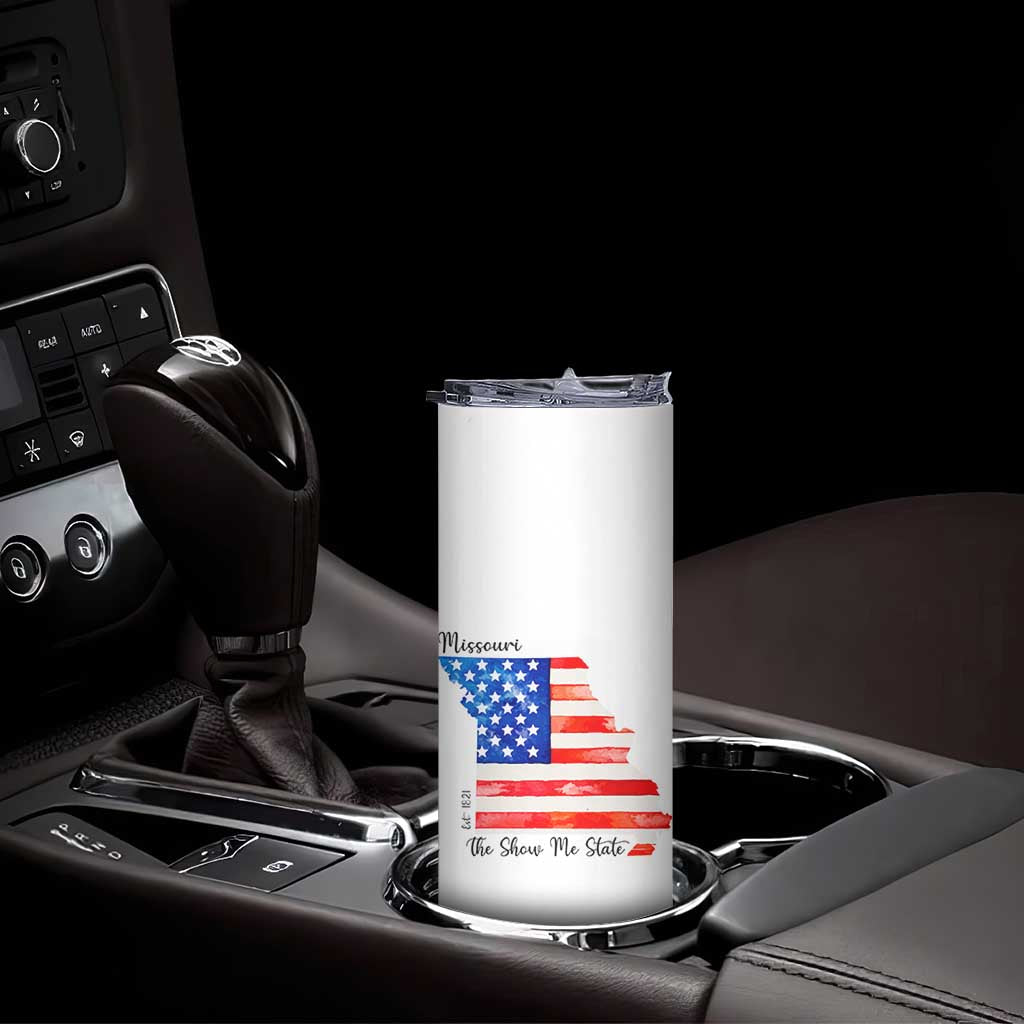 The Show Me State Est 1821 Skinny Tumbler Proud Missourian Gift