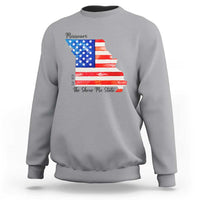 The Show Me State Est 1821 Sweatshirt Proud Missourian Gift