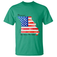 The Show Me State Est 1821 T Shirt Proud Missourian Gift