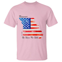 The Show Me State Est 1821 T Shirt Proud Missourian Gift