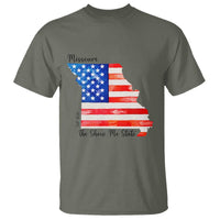 The Show Me State Est 1821 T Shirt Proud Missourian Gift
