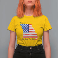 The Show Me State Est 1821 T Shirt For Women Proud Missourian Gift