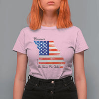 The Show Me State Est 1821 T Shirt For Women Proud Missourian Gift