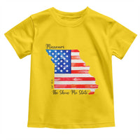 The Show Me State Est 1821 Toddler T Shirt Proud Missourian Gift