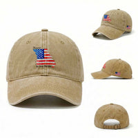 The Show Me State Est 1821 Washed Cotton Baseball Cap Proud Missourian Gift