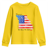 The Show Me State Est 1821 Youth Sweatshirt Proud Missourian Gift