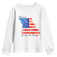 The Show Me State Est 1821 Youth Sweatshirt Proud Missourian Gift