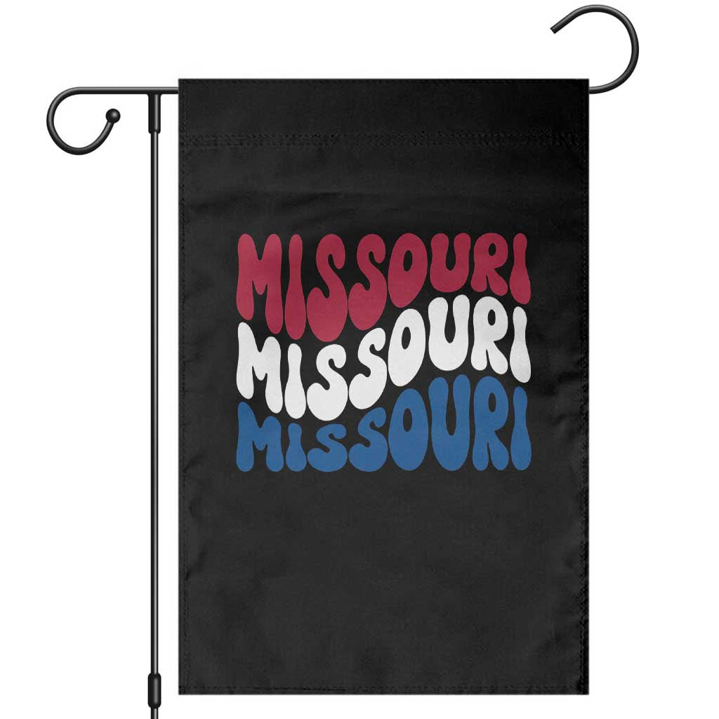 The Show Me State Pride Garden Flag Gift For Missouri Lovers