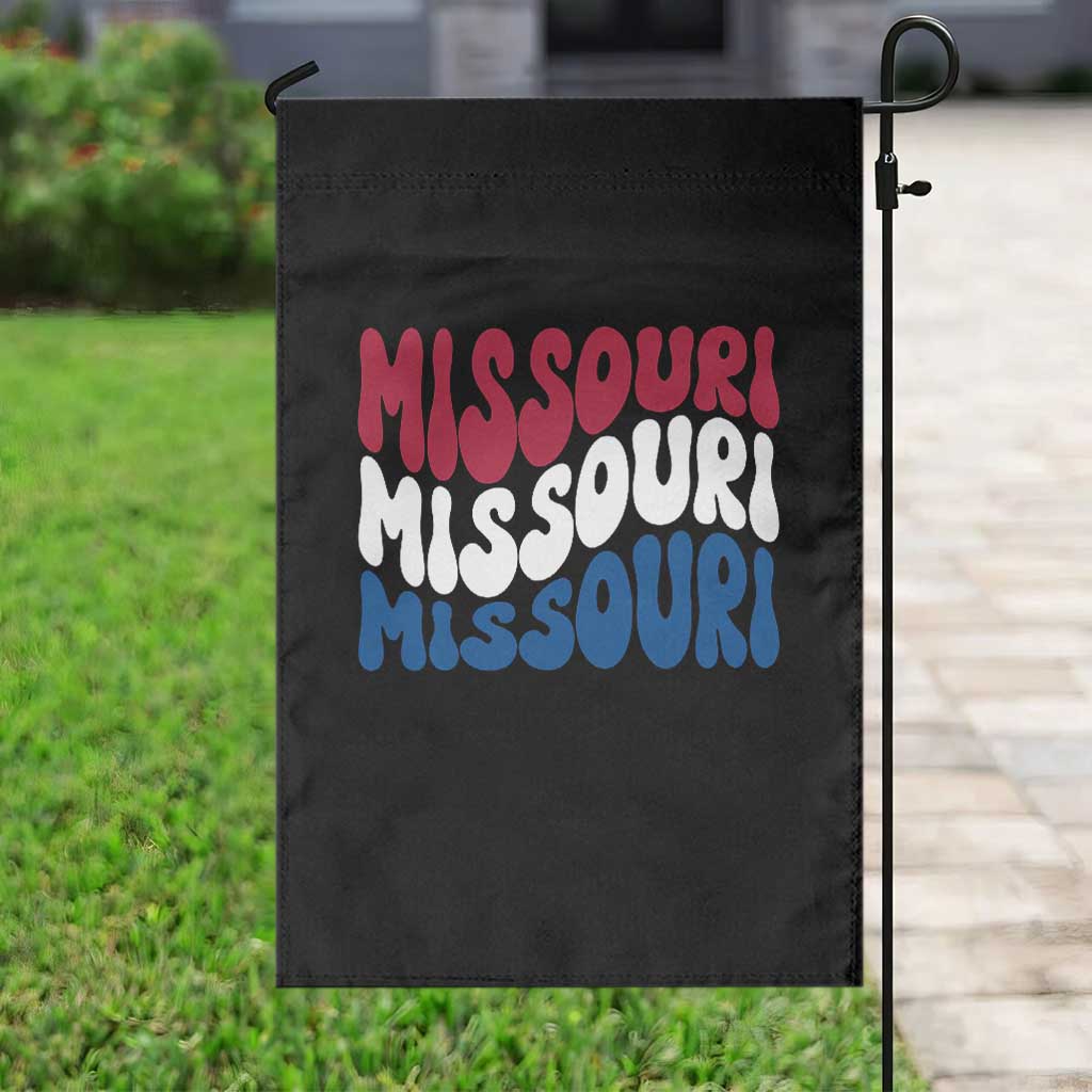 The Show Me State Pride Garden Flag Gift For Missouri Lovers