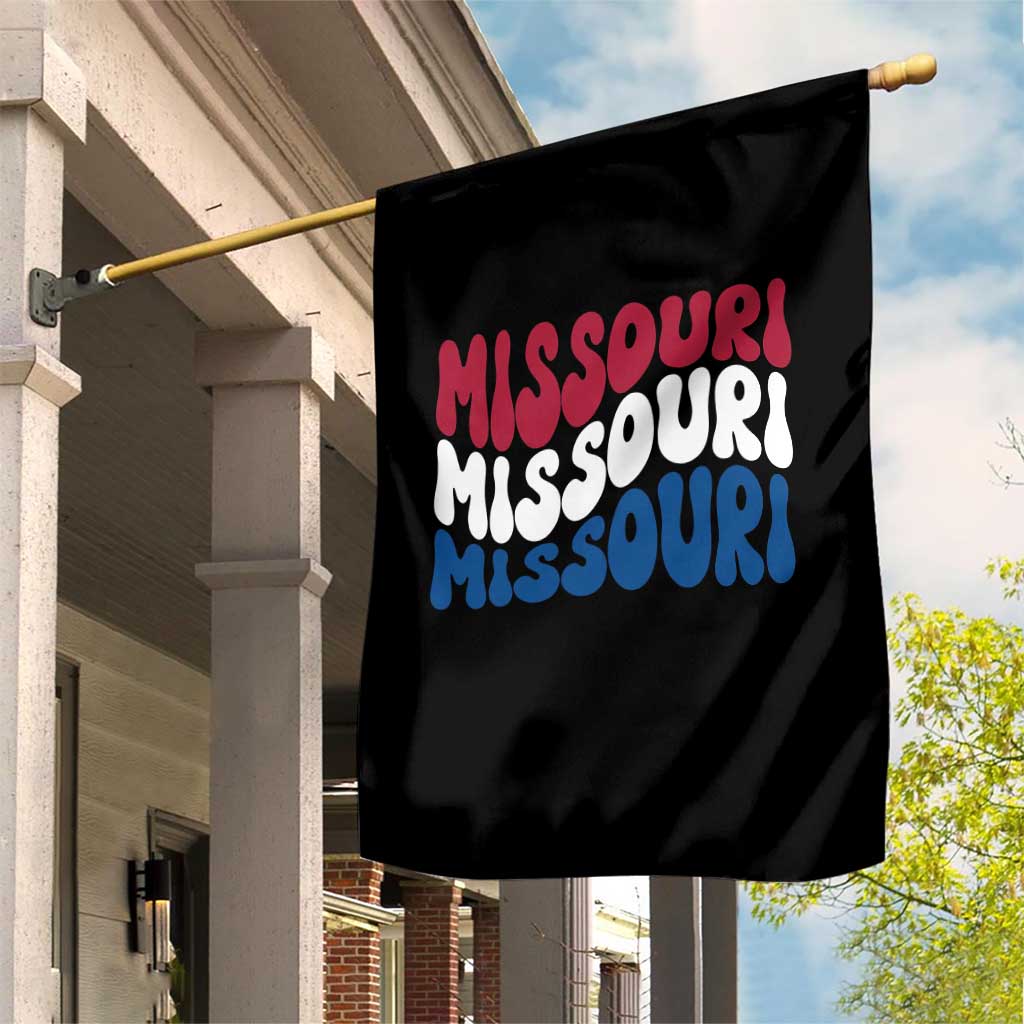 The Show Me State Pride Garden Flag Gift For Missouri Lovers