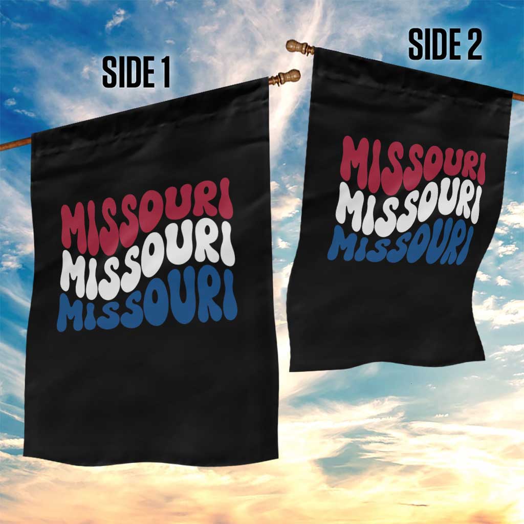 The Show Me State Pride Garden Flag Gift For Missouri Lovers