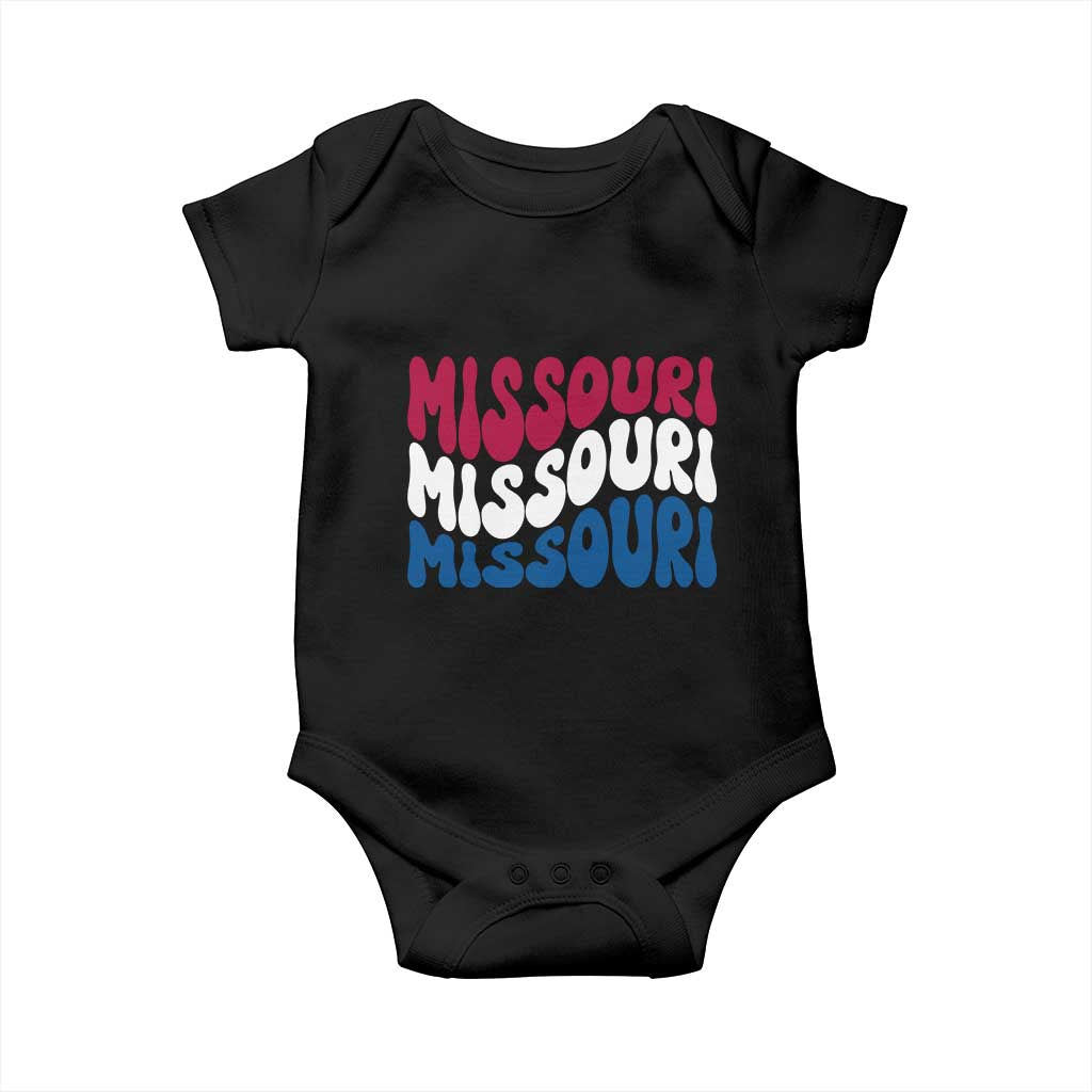 The Show Me State Pride Baby Onesie Gift For Missouri Lovers