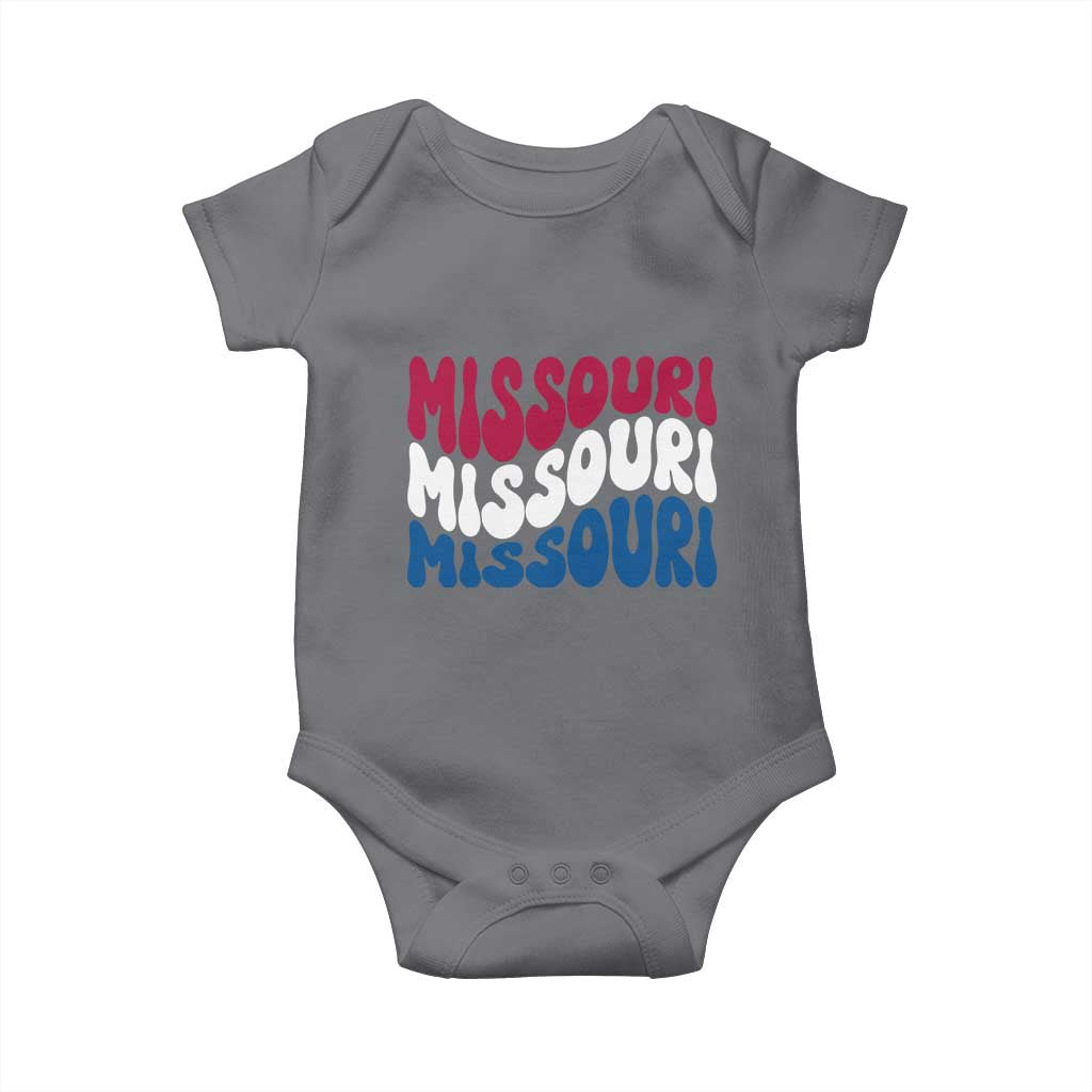 The Show Me State Pride Baby Onesie Gift For Missouri Lovers