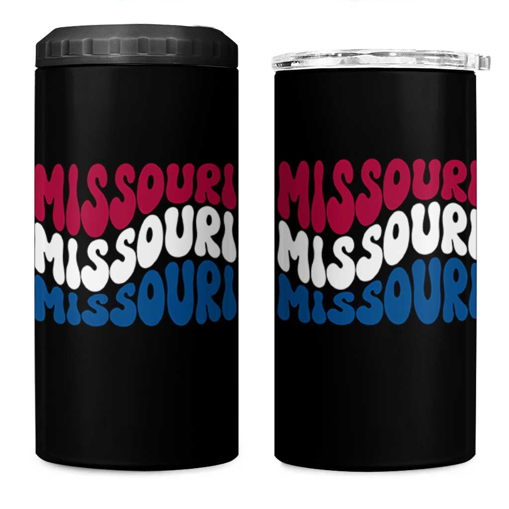 The Show Me State Pride 4 in 1 Can Cooler Tumbler Gift For Missouri Lovers