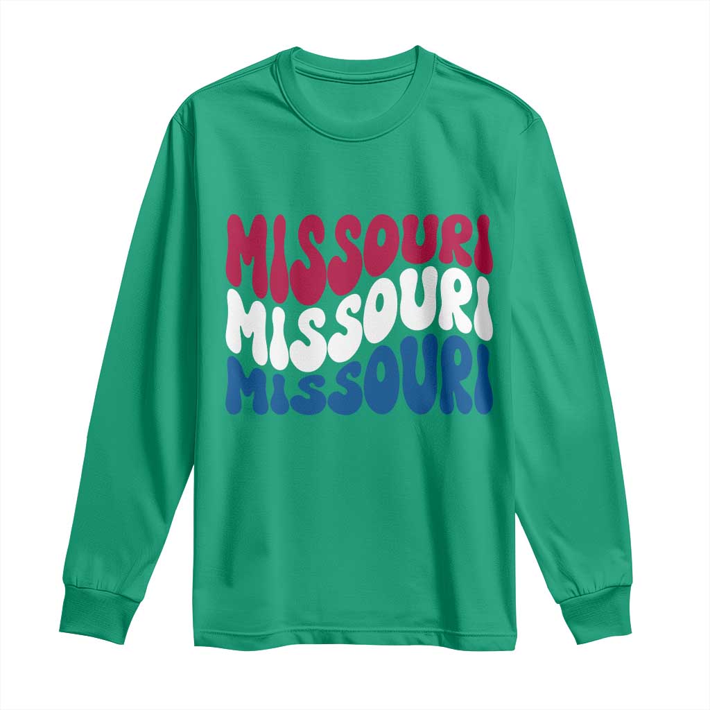 The Show Me State Pride Long Sleeve Shirt Gift For Missouri Lovers