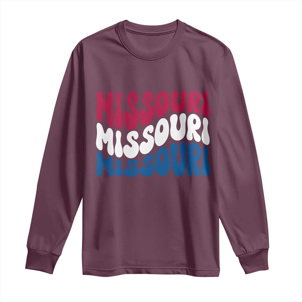 The Show Me State Pride Long Sleeve Shirt Gift For Missouri Lovers