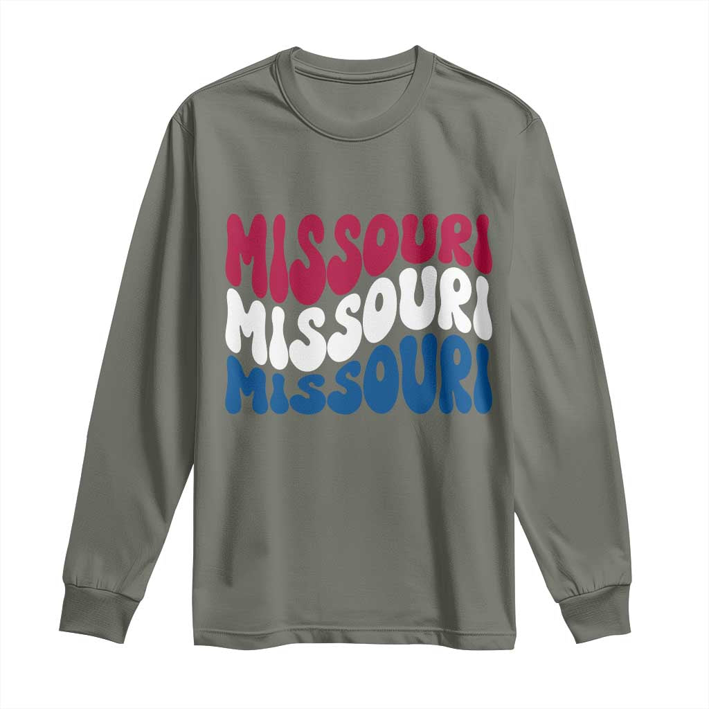 The Show Me State Pride Long Sleeve Shirt Gift For Missouri Lovers