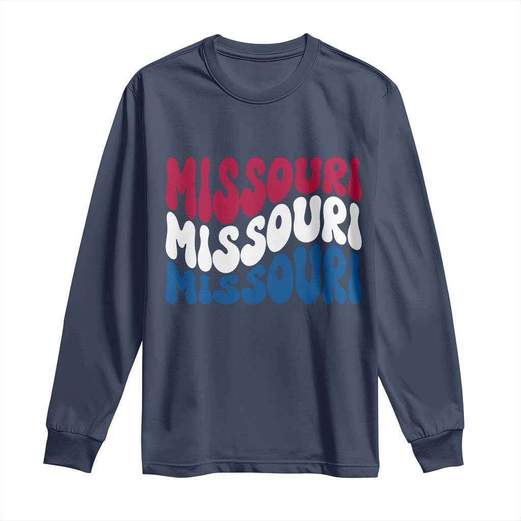 The Show Me State Pride Long Sleeve Shirt Gift For Missouri Lovers
