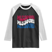 The Show Me State Pride Raglan Shirt Gift For Missouri Lovers