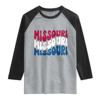 The Show Me State Pride Raglan Shirt Gift For Missouri Lovers